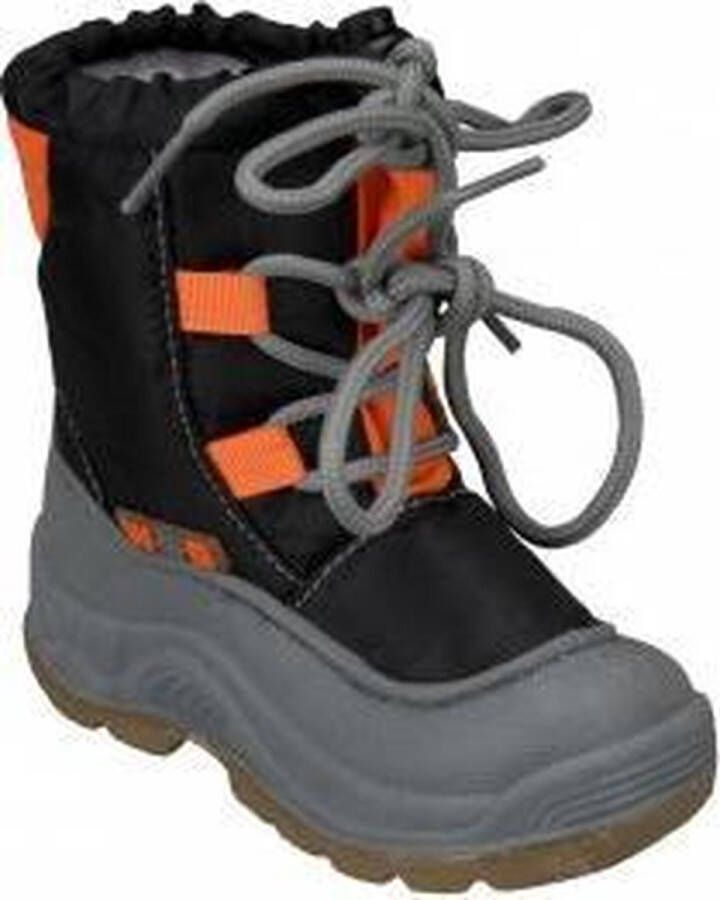 Winter-grip Wintergrip Basic Snowboot Snowboots Unisex Zwart Grijs Oranje