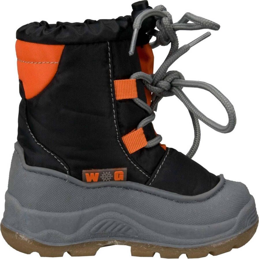 Wintergrip Basic Snowboot Snowboots Unisex Zwart Grijs Oranje - Foto 2