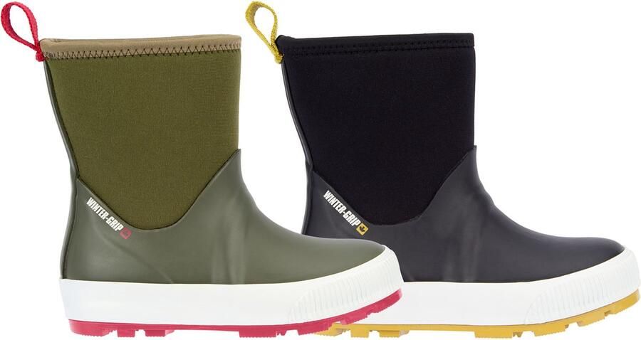 Wintergrip Winter-grip Snowboots Jr Neo Welly Zwart Beige