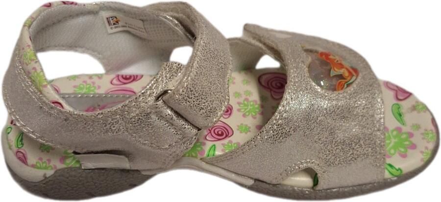 Winx -GIRL SANDAL-SILVER MET FLOWER SOLE