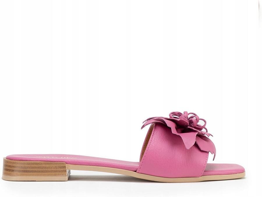WITTCHEN Dames Leren Slippers Roze Comfort & Stijl