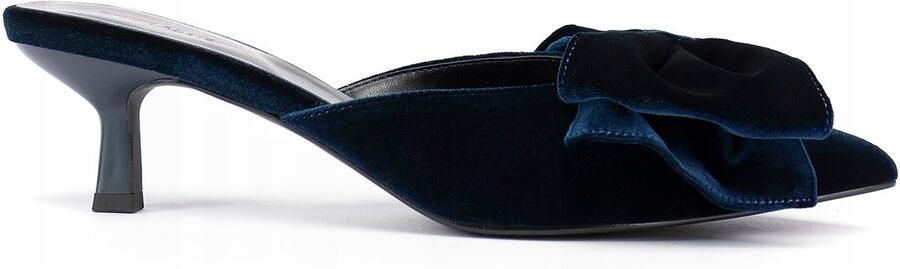 WITTCHEN Dames Pumps Marineblauw met Strik Elegante Stijl