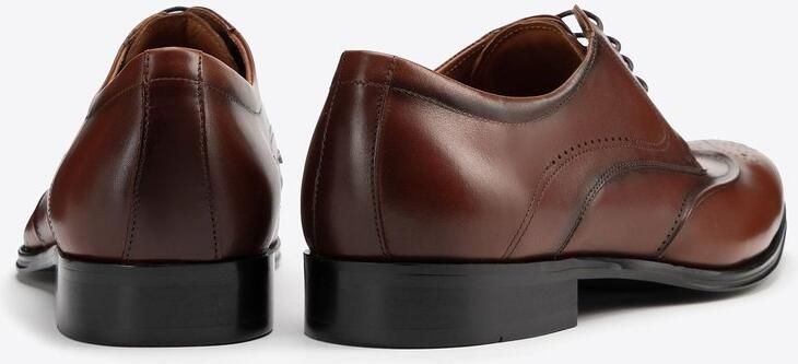 WITTCHEN Brogues Echt Leren Bruin Tijdloos Design