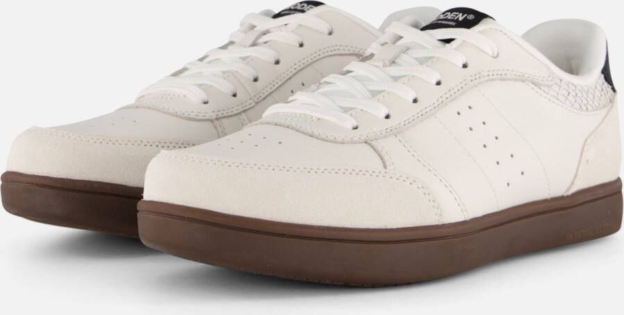 Woden Klassieke Bjork Mix Sneakers met Tijdloos Ontwerp en Comfort White Heren - Foto 2
