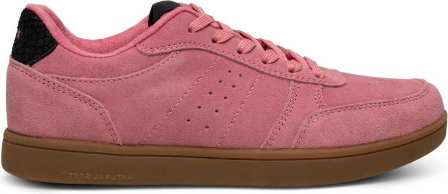 Woden Bjork Suede Sneaker Pink Dames