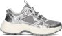 Woden Sportieve en Aantrekkelijke Sif Metallic Sneaker Gray Dames - Thumbnail 5