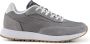 Woden Zachte Suède en Nylon Sneaker Gray Dames - Thumbnail 1