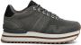 Woden Suede Plateau Sneaker met Hielstabilisator Gray Dames - Thumbnail 1