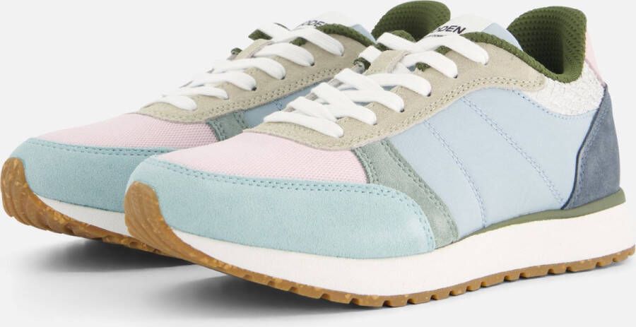 Woden Dames Sneakers Ronja Wl740-937 Ice Blue Multi Ijsblauw