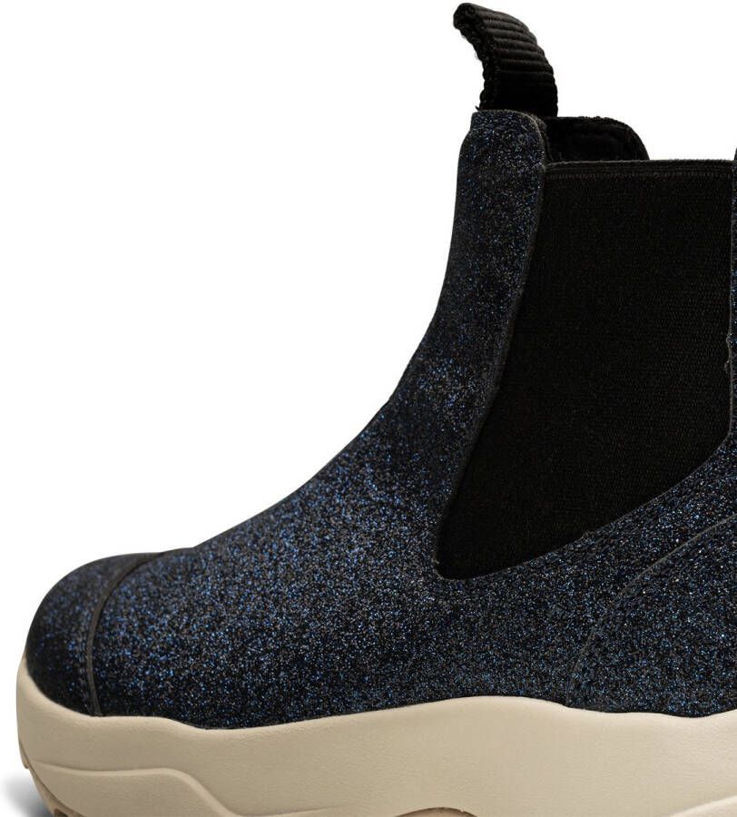 Woden Silje Glitter Instappers Blue Dames