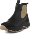 Woden Waterdichte Chelsea Boots met Visleren Details Black Dames - Zwart