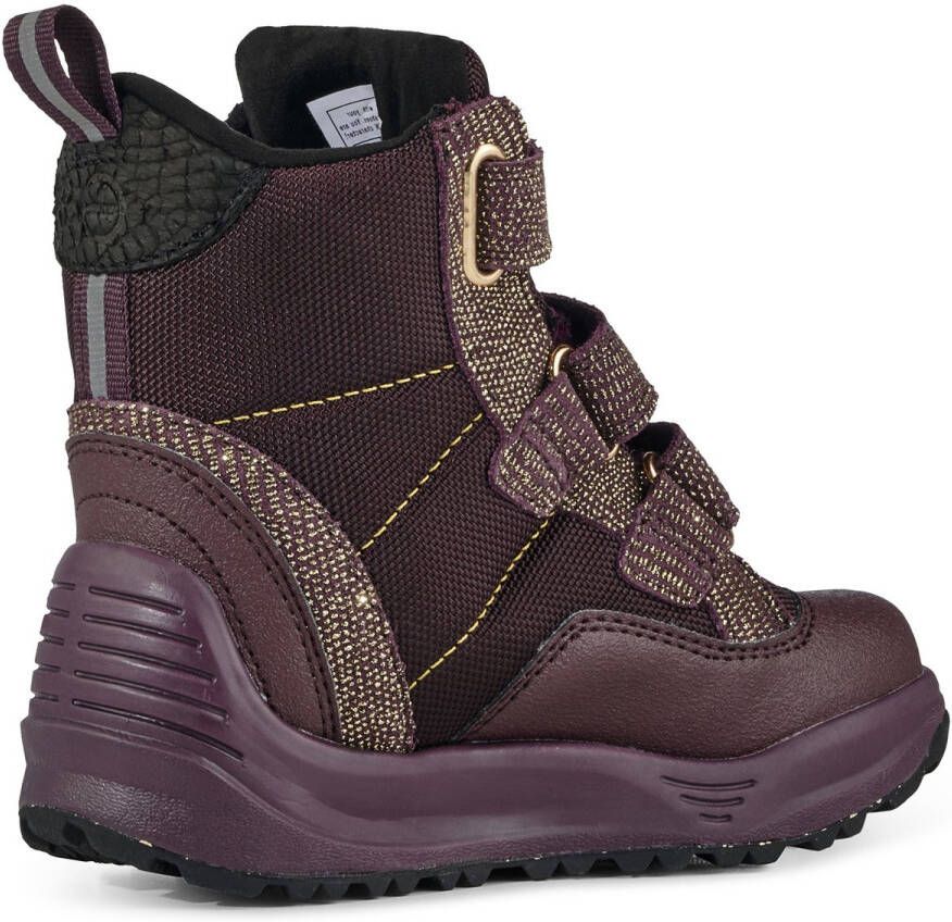 Woden Adrian Boot Pearl Fudge Paars