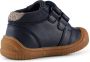 Woden Tristan Leather Sneakers Navy Blauw - Thumbnail 1
