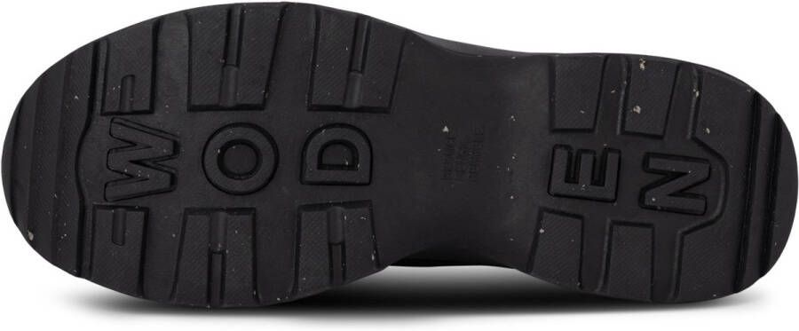 Woden Waterdichte Patentlaars in Tijdloze Kleuren Black Dames