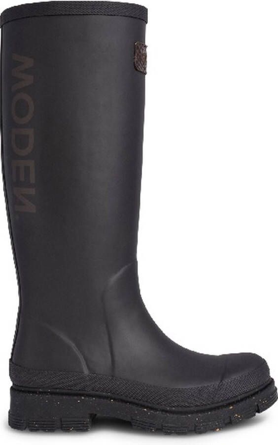 Woden Le Waterproof Laarzen Rubber Dames Zwart