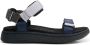 Woden Comfortabele textielsandaal met leren details Multicolor Dames - Thumbnail 2