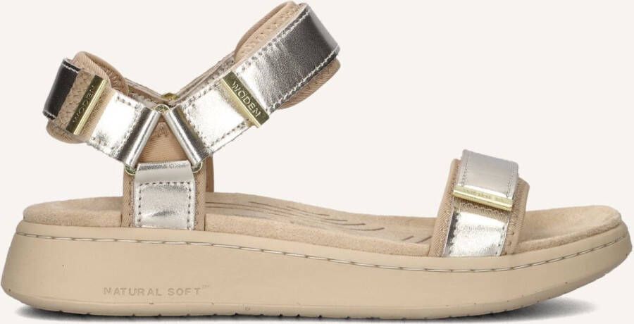 Woden Gouden Line Heritage Damessandalen - Foto 2