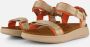 Woden Line Lite Sandalen beige Textiel Dames - Thumbnail 8