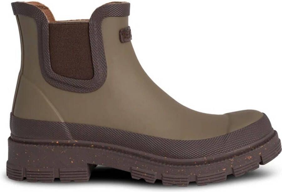 Woden Liv Waterproof Laarzen Rubber Dames Groen
