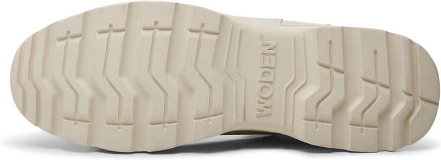 Woden Waterdichte Track Laars van Natuurrubber Beige Heren