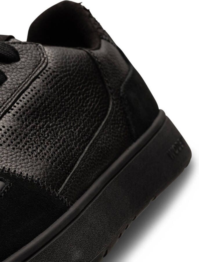 Woden Halfdan Herensneaker met Natural Soft Technology Black Heren