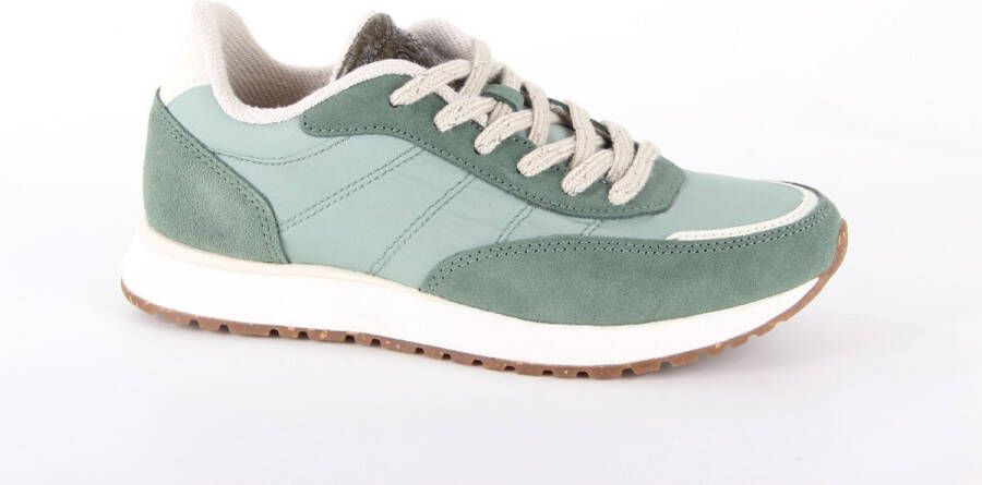 Woden Nellie Soft Reflective Sneakers Groen Dames