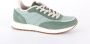 Woden Nellie Soft Reflective groen dames sneakers - Thumbnail 1