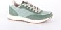 Woden Nellie Soft Reflective Sneakers Groen Dames - Thumbnail 1