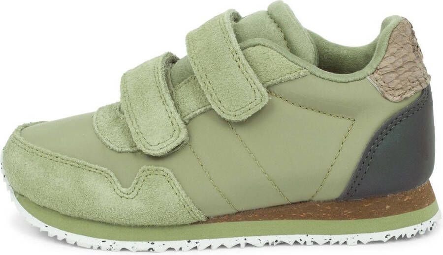 Woden Nor Suede Lage sneakers Meisjes Groen