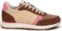Woden Ronja bruin roze multi dames sneakers - Thumbnail 3