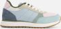 Woden Ronja Color-Blocked Leren en Textiele Sneakers Blauw Dames - Thumbnail 2