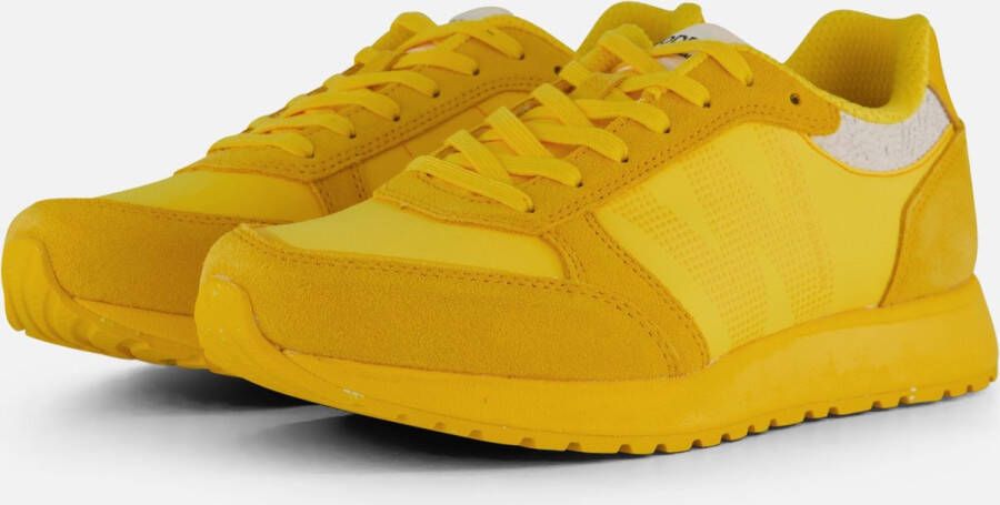 Woden Ronja Fruit Sneakers geel Suede Dames
