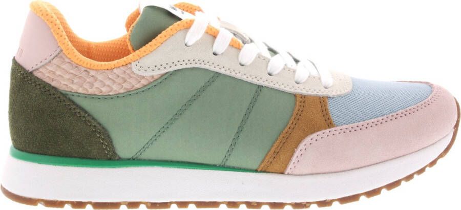 Woden Innovatieve Leren Sneakers met Sportieve Look Multicolor Dames - Foto 4