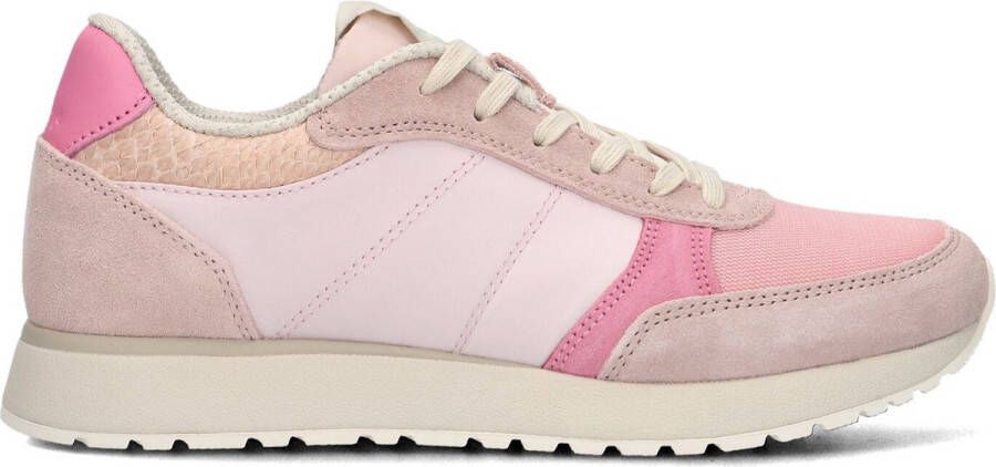 Woden Sneakers met Innovatief Design en Coole Kleurdetails Pink Dames