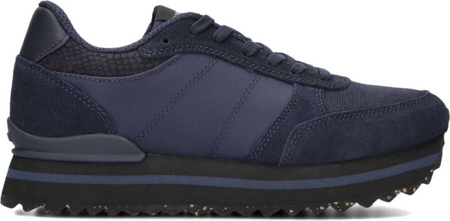Woden Ronja Plateau Sneakers Dames Blauw