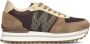 Woden Ronja Plateau Sneakers bruin Suede Dames - Thumbnail 6