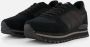 Woden Ronja Plateau Sneakers zwart Leer Dames - Thumbnail 1