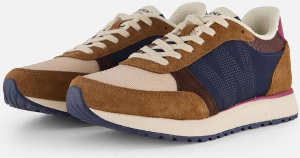 Woden Ronja Sneakers cognac Suede Dames