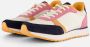 Woden Ronja Color-Blocked Leren Sneakers Multicolor Dames - Thumbnail 5