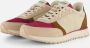 Woden Ronja Sneakers rood Textiel Dames - Thumbnail 1