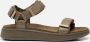 Woden Elegant Platte Sandalen met Natural Soft-technologie Green Dames - Thumbnail 2
