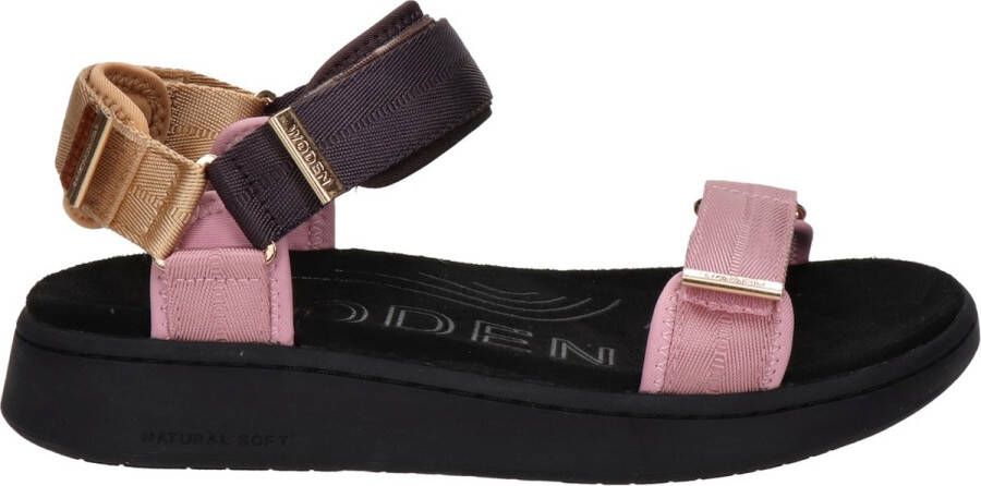 WODEN Sandalen Dames Line Textiel Multi