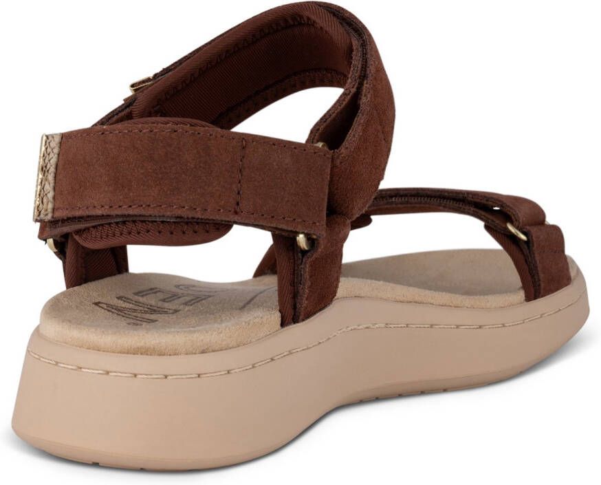 Woden Sandalen Line Suede