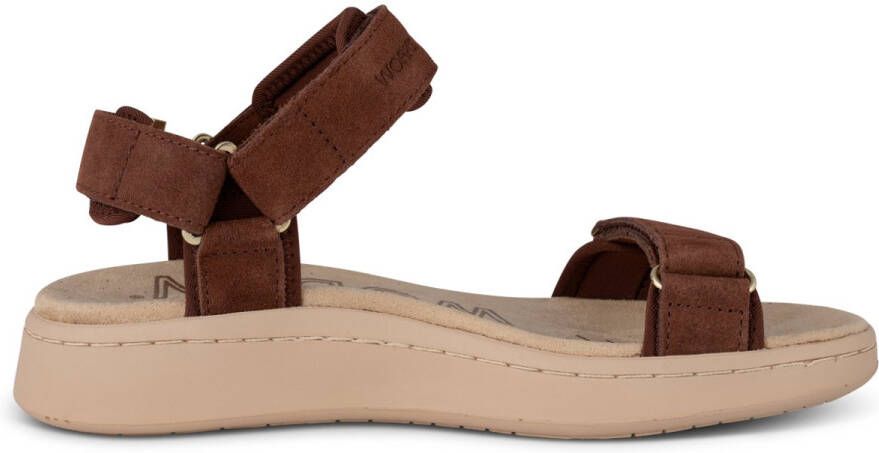 Woden Sandalen Line Suede