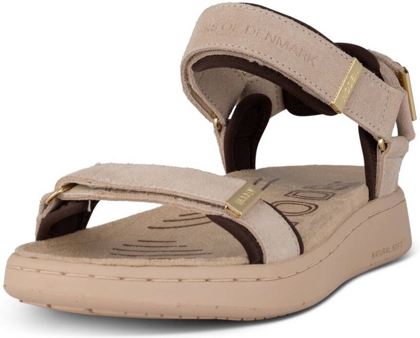 Woden Sandalen Line Suede