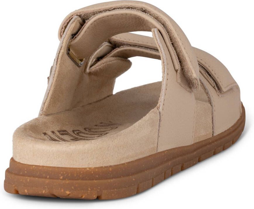 Woden slipper zonder rug Lisa Leather