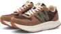 Woden Mathilde Runner suède sneakers bruin - Thumbnail 2