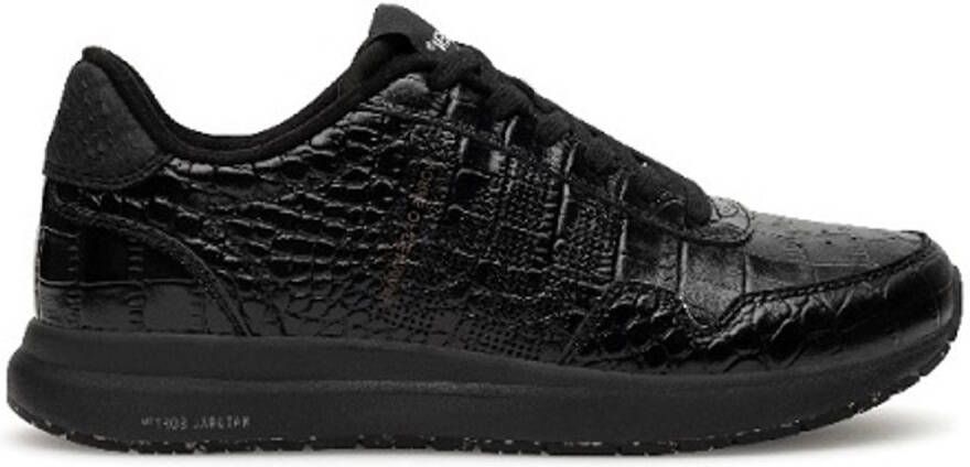 Woden Sneakers Nora Natural Soft Croco