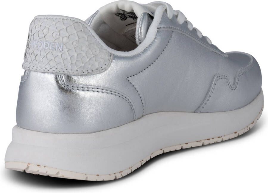 Woden Sneakers Nora Natural Soft Metallic