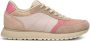 Woden Kleur-geblokkeerde leren sneakers met kurkzool Multicolor Dames - Thumbnail 1